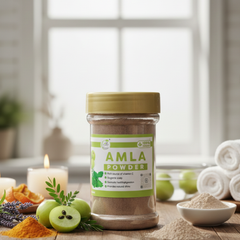 Pure Amla Powder - For the best Care of Your Hair, Skin, and Health