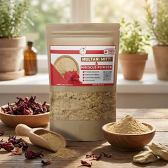 Multani Mitti and Hibiscus Powder: A Natural Beauty Duo