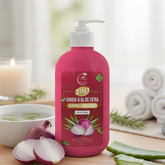 Onion & Aloe Vera 2-in-1 Shampoo & Conditioner: A Nourishing Blend