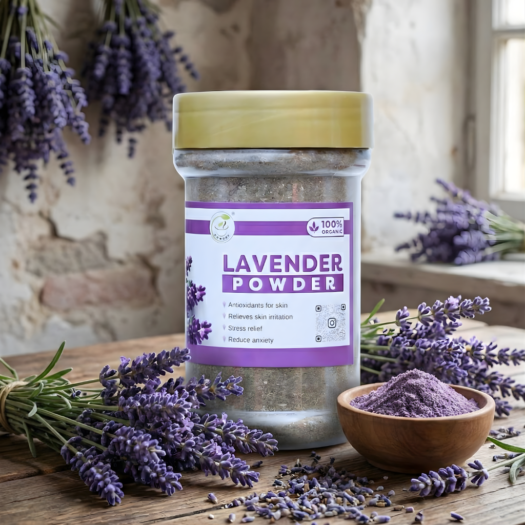 Lavender Powder - Nourish, Soothe, & Grow Strong Hair Naturally