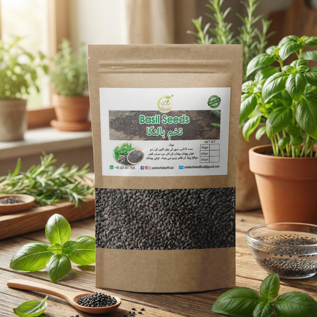 Tukhmalanga| Basil Seeds: Tiny Powerhouse for Hydration & More!