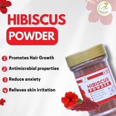 Hibiscus Powder: Vibrant Wellness in Every Scoop Powder